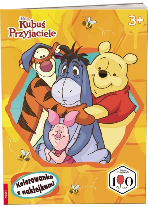 Disney Kubuś i przyjaciele. Kolorowanka, naklejki
