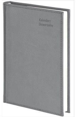 Kalendarz 2027 A4 dz. uniwersalny Vivella szary