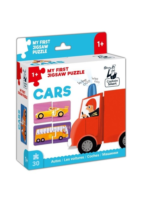 Captain Smart. Cars. My First Jigsaw Puzzle