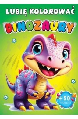 Lubię kolorować. Dinozaury