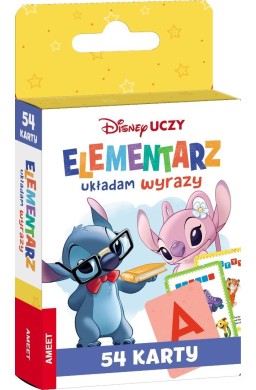 Disney Uczy. Elementarz. Układam wyrazy. Karty