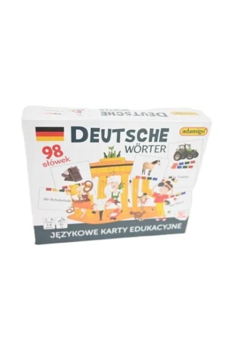 Deutsche Worter - językowe karty edukacyjne