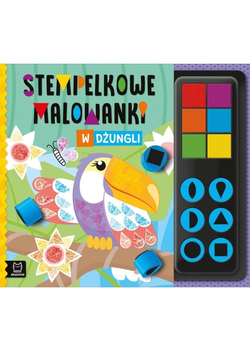 Stempelkowe malowanki. W dżungli