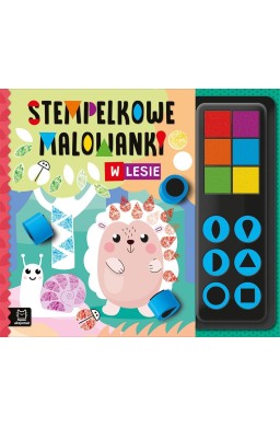 Stempelkowe malowanki. W lesie