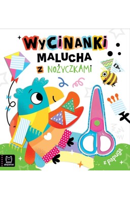 Wycinanki malucha z nożyczkami. Z papugą