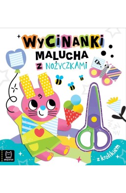 Wycinanki malucha z nożyczkami. Z królikiem