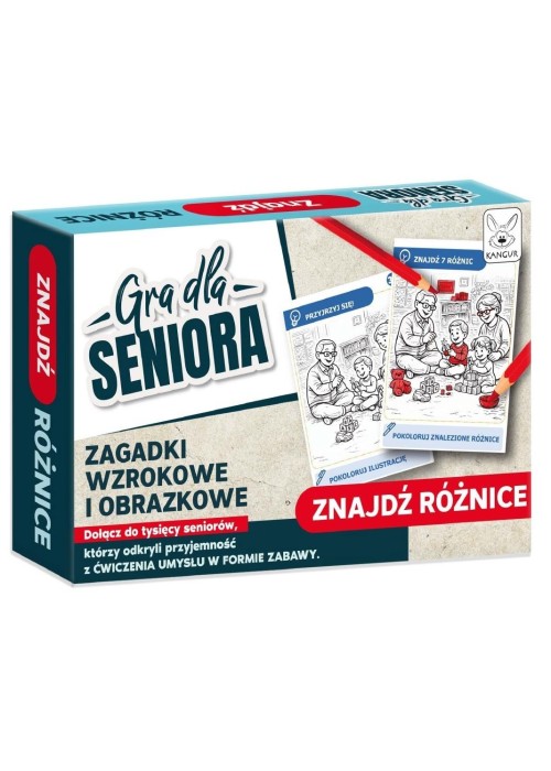 Gra dla Seniora. Znajdź Różnice