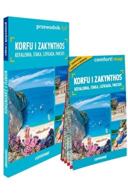 Korfu i Zakynthos light: przewodnik + mapa