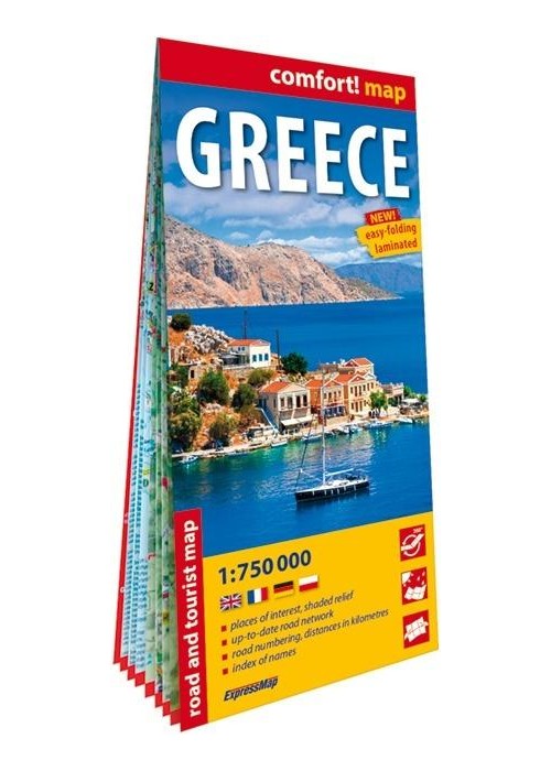 Comfort! map Grecja 1:750 000