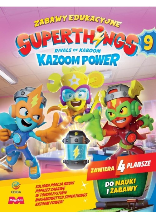 SuperThings. Zabawy Edukacyjne cz.9 + figurka
