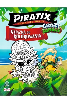 Piratix. Książka do kolorowania + figurka