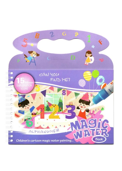 Magic Water Book. Alphanumer