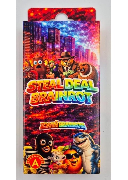 Steal Deal Brainrot kieszonkowa gra karciana ALEX