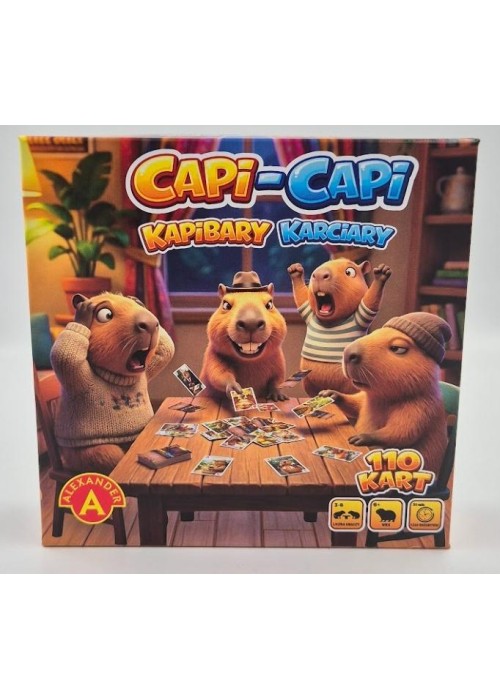 Capi-Capi Kapibary Karciary - gra karciana ALEX