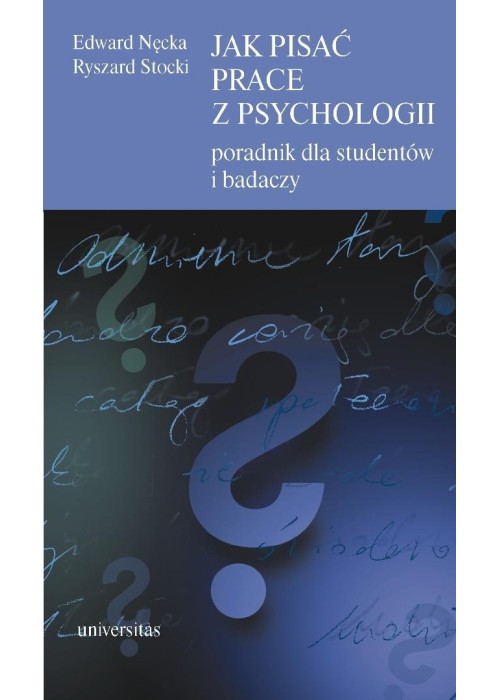 Jak pisać prace z psychologii