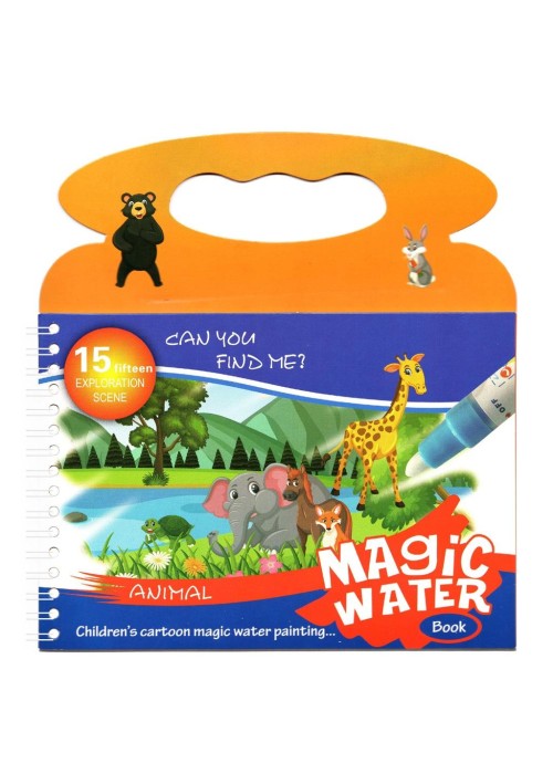 Magic Water Book. Animal