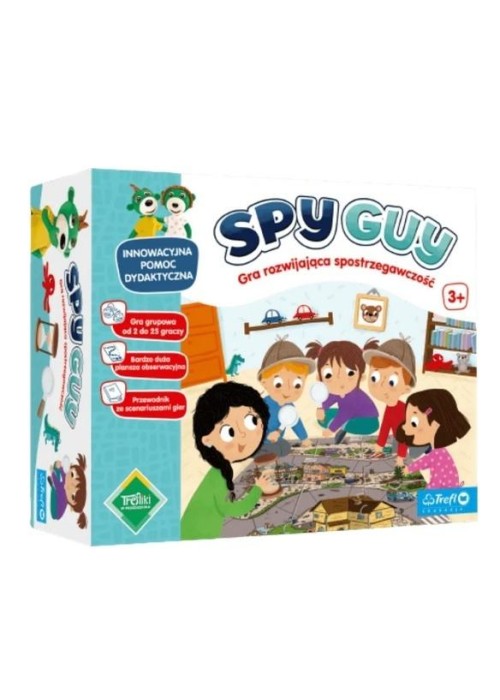 Spy Guy. Gra edukacyjna gra dla grup TREFL
