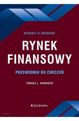 Rynek finansowy. Przewodnik do ćwiczeń w.3...
