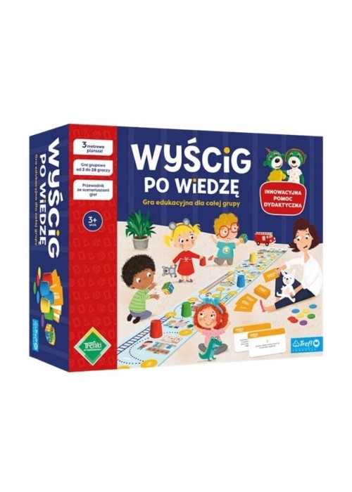 Wyścig po wiedzę. Gra edukacyjna TREFL