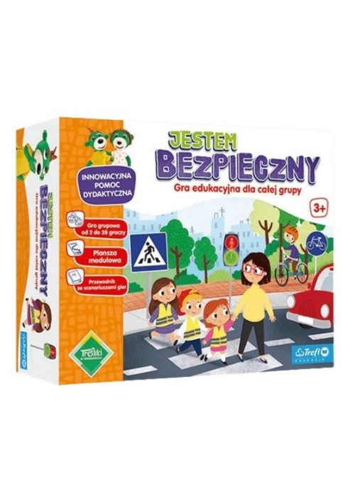 Jestem bezpieczny. Gra edukacyjna dla grup TREFL