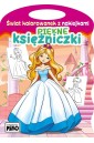Świat kolorowanek z naklejkami. Piękne księżniczki