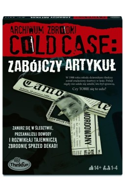 Cold case Archiwum Zbrodni: Zabójczy artykuł