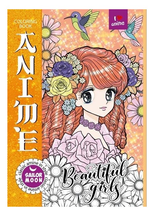 Fresh Kolorowanka A4 Anime żółta