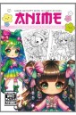 Fresh Kolorowanka A4 Anime Dla Dzieci rożowa