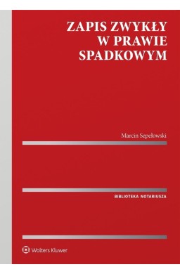 Zapis zwykły w prawie spadkowym