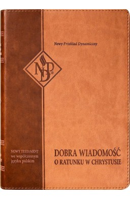 Nowy Testament NPD, karmelowa z paginatorami