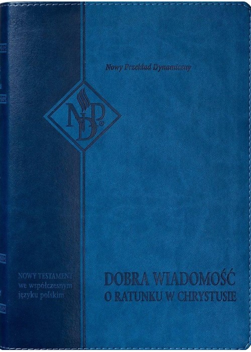 Nowy Testament NPD, niebieska z paginatorami