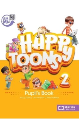 Happy Toons 2 edycja międzyna. PB + DigiBook (kod)