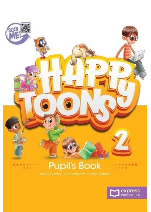 Happy Toons 2 edycja międzyna. PB + DigiBook (kod)