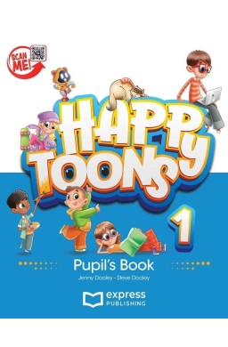 Happy Toons 1 edycja międzyna. PB + DigiBook (kod)