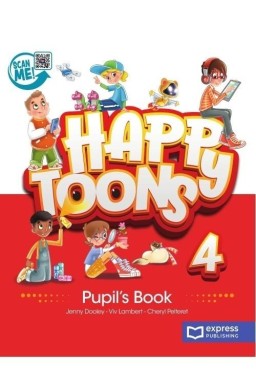 Happy Toons 4 edycja międzyna. PB + DigiBook (kod)