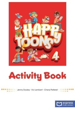 Happy Toons 4 edycja międzyna. AB + DigiBook (kod)