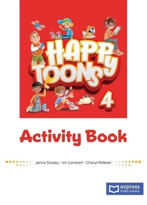 Happy Toons 4 edycja międzyna. AB + DigiBook (kod)