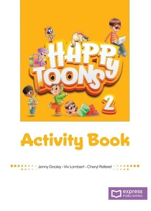 Happy Toons 2 edycja międzyna. AB + DigiBook (kod)