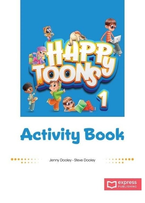 Happy Toons 1 edycja międzyna. AB + DigiBook (kod)