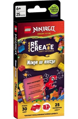 Lego Ninjago. Recreate. Karty wyzwań. Ninja w akcj