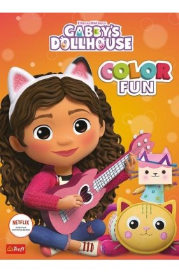 Gabby's Dollhouse. Color fun. Kolorowanka TREFL
