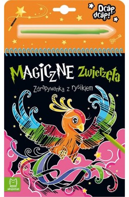 Magiczne zwierzęta. Zdrapywanka z rysikiem