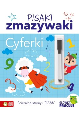 Pisaki zmazywaki. Cyferki