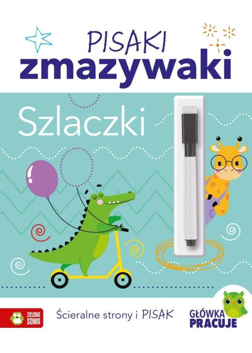Pisaki zmazywaki. Szlaczki
