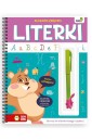 Długopis znikopis. Literki