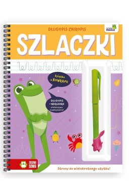 Długopis znikopis. Szlaczki
