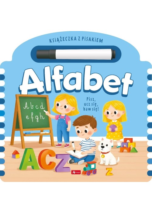 Książeczka z pisakiem. Alfabet z flamastrem