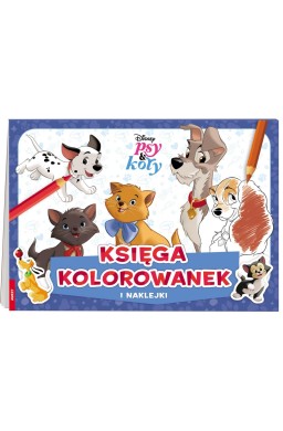 Disney Psy & Koty. Księga kolorowanek