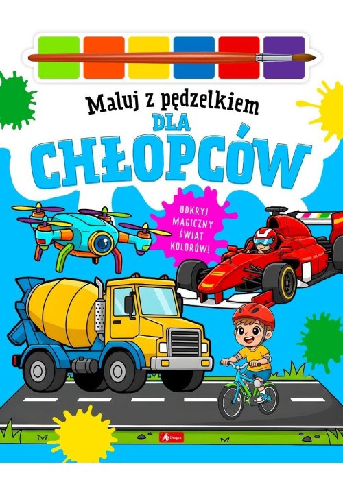 Maluj pędzelkiem dla chłopców