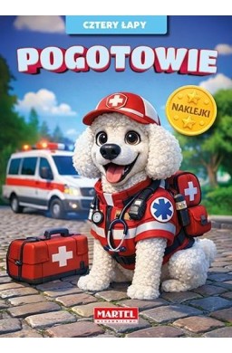Cztery łapy Pogotowie z naklejkami